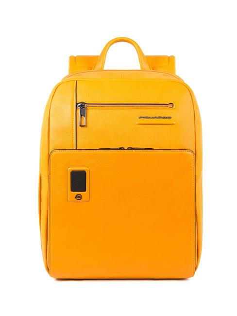 PIQUADRO AKRON AKRON 14 "laptop backpack Yellow - Laptop backpacks