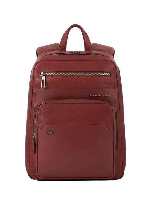 PIQUADRO MARTIN 13.3" laptop backpack, in leather LEATHER - Laptop backpacks