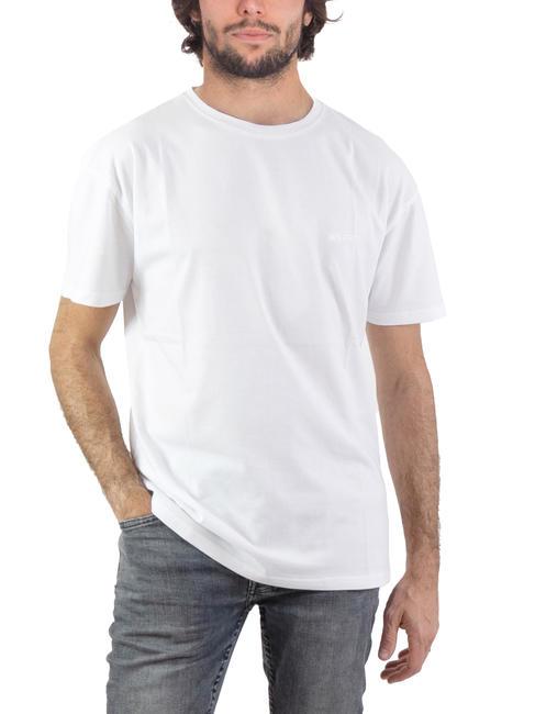 ASPESI BASIC Cotton T-shirt with logo white - T-shirt