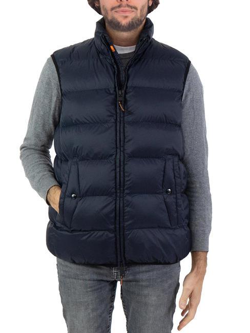 DEKKER PORPOISE NY Padded vest graphite blue - Sleeveless jackets for men