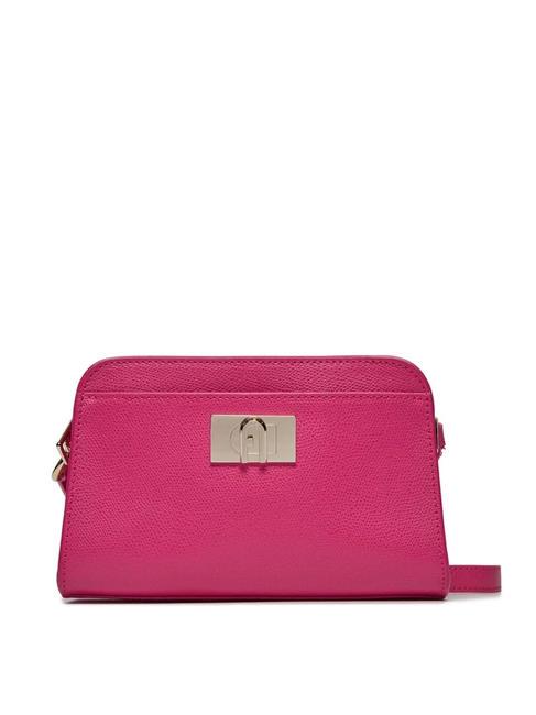FURLA 1927 Ares leather small shoulder bag pop pink - Women’s Bags