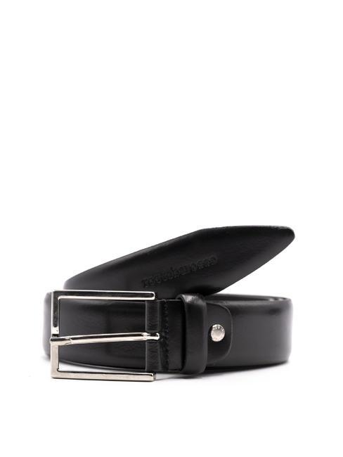 ROCCOBAROCCO LEATHER Leather belt black - Belts