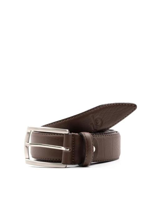 ROCCOBAROCCO CLASSIC Leather belt dark brown - Belts