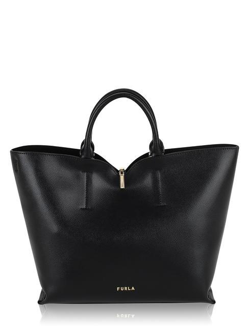 FURLA RIBBON Handbag with shoulder strap Black - Women’s Bags