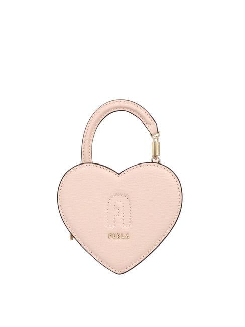 FURLA LOVELY Leather heart coin purse Bon Bon - Women’s Wallets