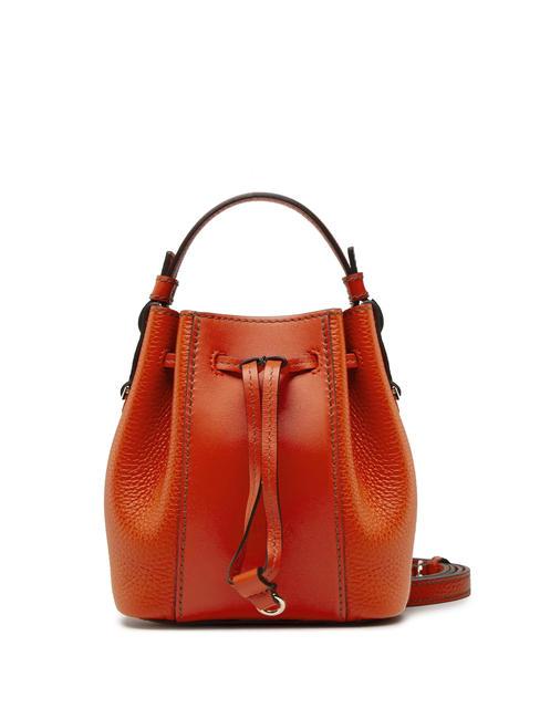 FURLA MIASTELLA Mini Bucket by hand, with shoulder strap tangerine - Women’s Bags
