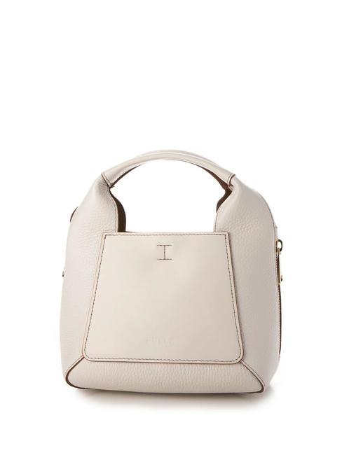 FURLA GILDA Leather mini bags with shoulder strap talc h+marble c - Women’s Bags