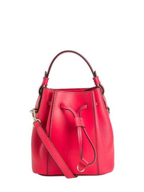 FURLA MIASTELLA Mini Bucket by hand, with shoulder strap flame - Women’s Bags