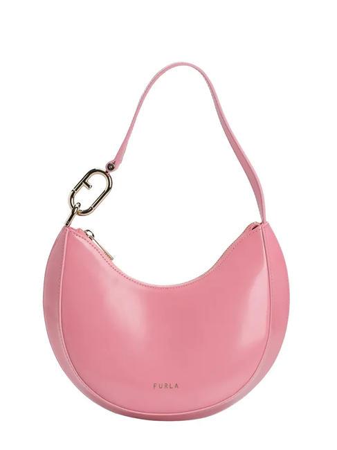 FURLA PRIMAVERA Leather hobo bag geranium - Women’s Bags