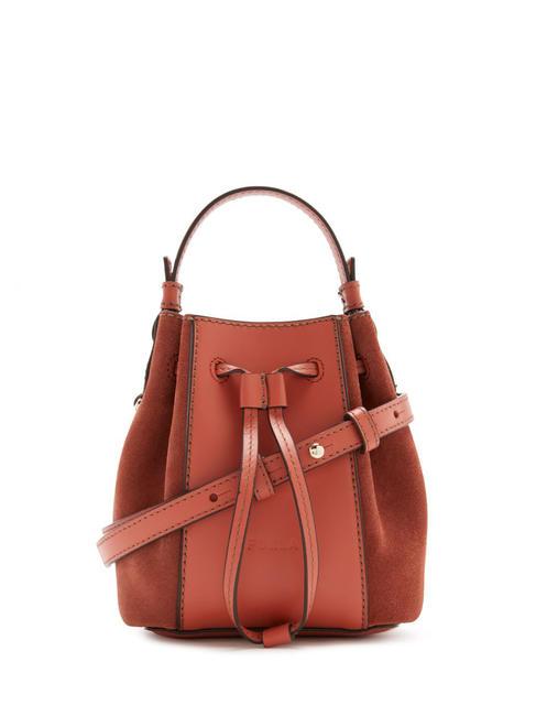 FURLA MIASTELLA Mini bucket bag in leather cinnamon - Women’s Bags