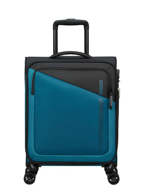 AMERICAN TOURISTER DARING DASH Exp. hand luggage trolley black blue - Hand luggage
