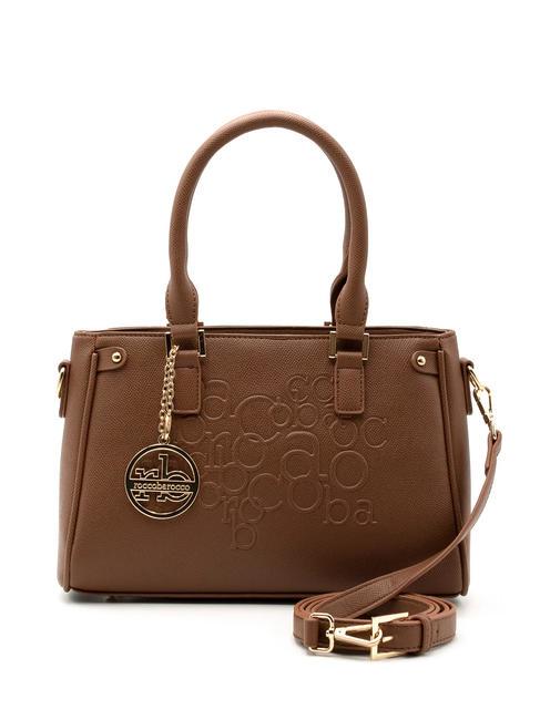 ROCCOBAROCCO FENICE  Hand bag, with shoulder strap Brown - Women’s Bags