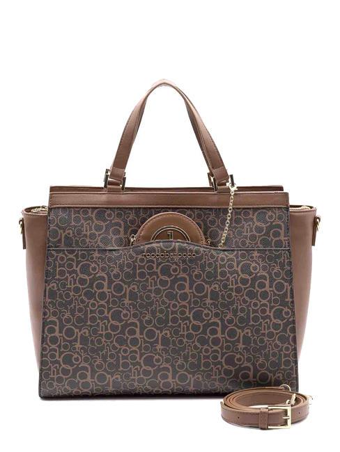 ROCCOBAROCCO GIADA Hand bag with shoulder strap brown/black - Women’s Bags