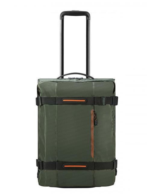 AMERICAN TOURISTER URBAN TRACK Hand luggage trolley backpack dark khaki - Hand luggage