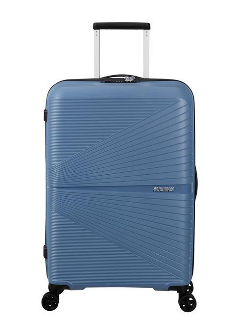 AMERICAN TOURISTER Trolley AIRCONIC, medium size, light coronet blue - Rigid Trolley Cases