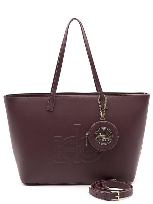 ROCCOBAROCCO PERLA Shopping bag with shoulder strap burgundy - Women’s Bags