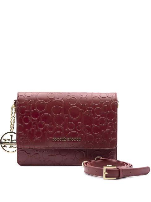 ROCCOBAROCCO RUBINO Shoulder bag with flap red - Women’s Bags