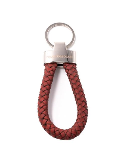 ROCCOBAROCCO RB Key ring with leather charm red - Key holders