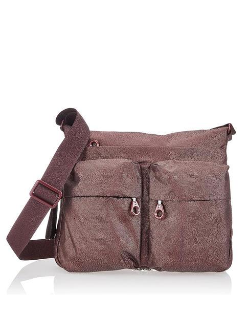 MANDARINA DUCK MD20 Lux Shoulder bag, expandable shiny sunset - Women’s Bags