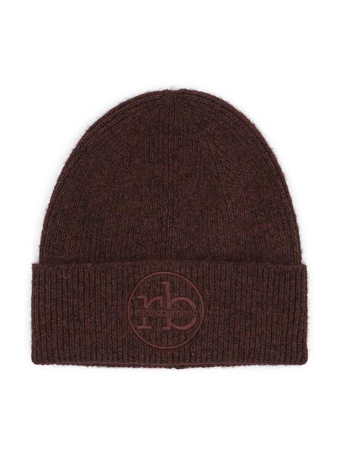 ROCCOBAROCCO RB Winter hat with logo dark brown - Hats