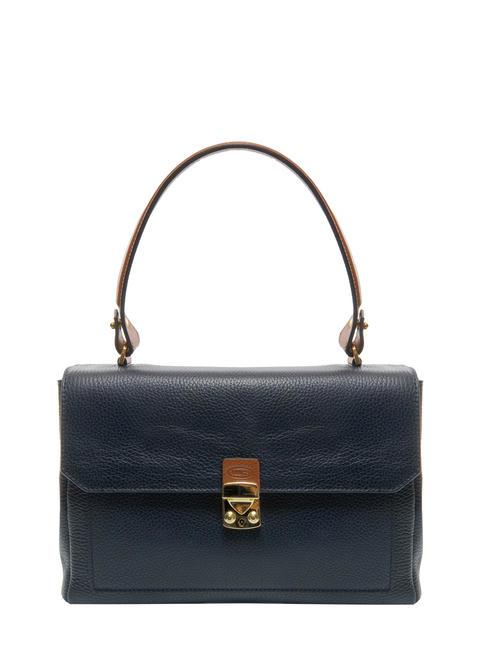 BRIC’S DUOMO Leather handbag with shoulder strap Ocean - Women’s Bags