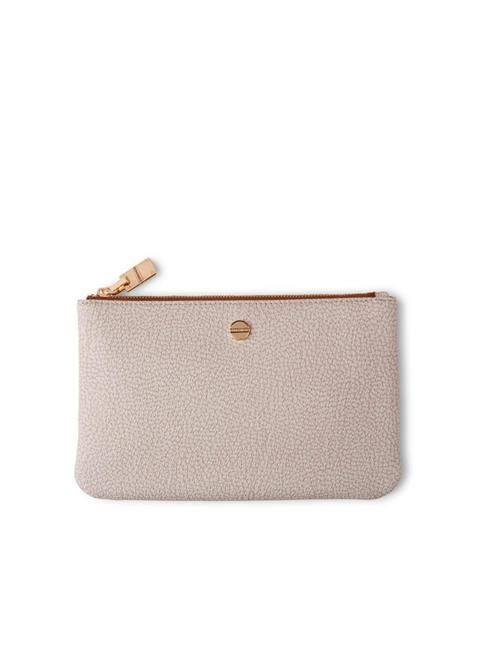 BORBONESE VITE COATED Embossed fabric sachet sand - Sachets & Travels Cases
