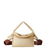 BORBONESE LOVER NYLON Small hobo bag with shoulder strap chamomile/leather - Women&rsquo;s Bags - 1