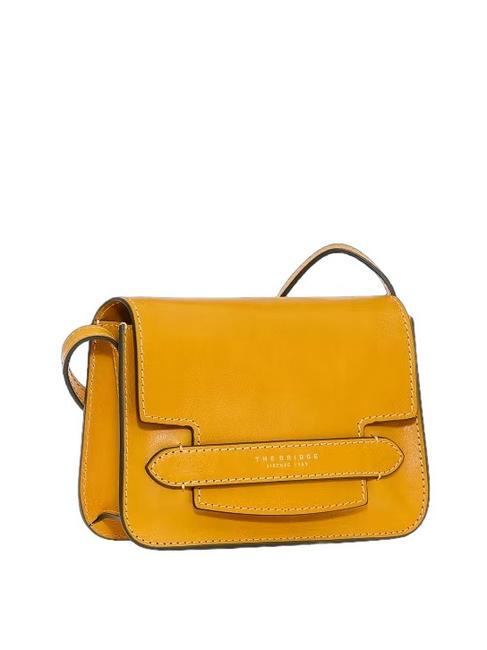 THE BRIDGE LUCREZIA Shoulder mini bag sweet honey gold - Women’s Bags