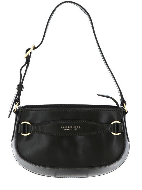 THE BRIDGE BETTINA Leather shoulder bag tirolo abb. gold - Women’s Bags