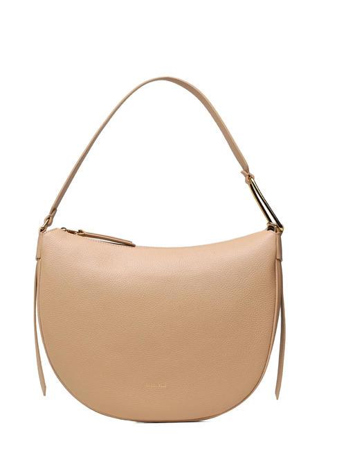 COCCINELLE PRISCILLA Shoulder bag, in leather toasted - Women’s Bags