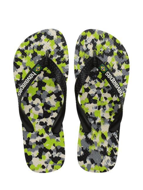 HAVAIANAS BRASIL TECH II Flip flops lemon green - Men’s shoes