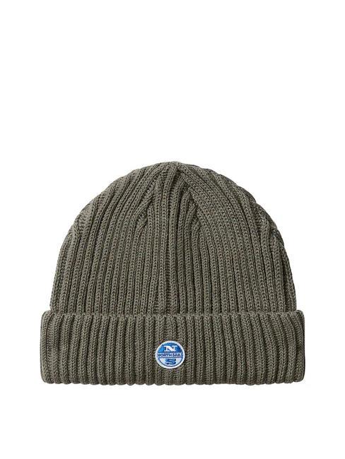 NORTH SAILS BASIC Ribbed hat with cuff forest night - Hats
