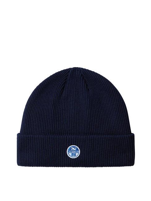 NORTH SAILS BASIC Ribbed hat navy blue - Hats