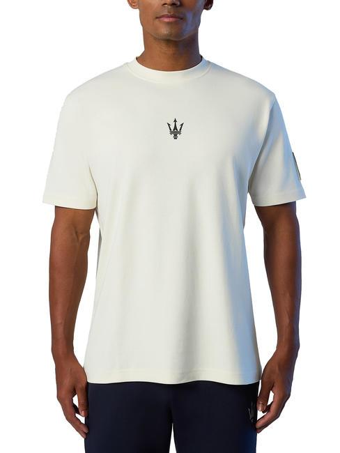 NORTH SAILS MASERATI Cotton T-shirt with print blanc - T-shirt