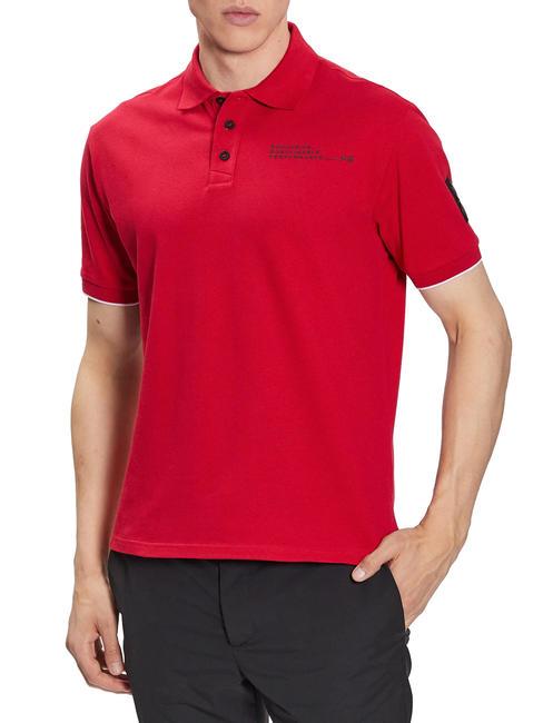 NORTH SAILS MASERATI Short sleeve stretch cotton polo shirt chilipepper - Polo shirt