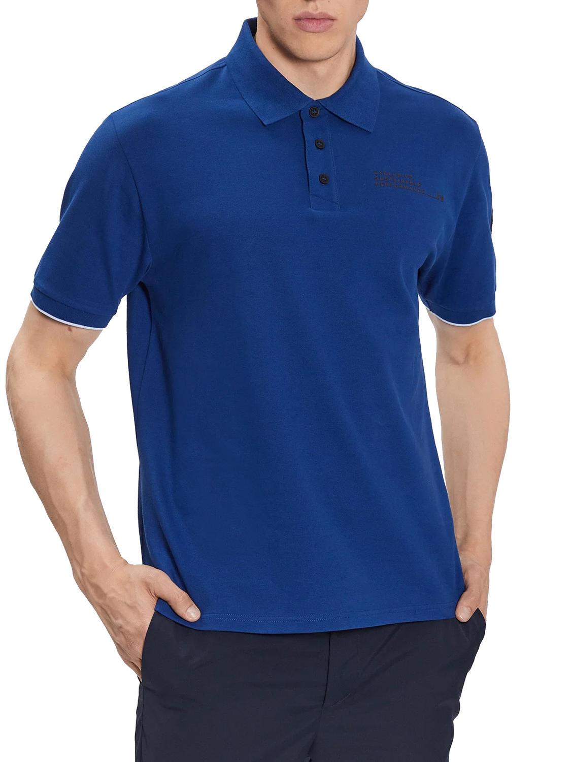 North Sails Maserati Short Sleeve Stretch Cotton Polo Shirt Electric Blue Buy At Outlet Prices
