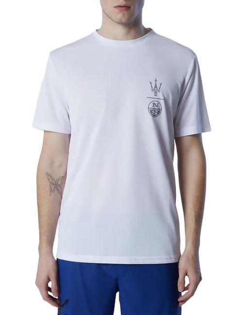 NORTH SAILS MASERATI Graphic print t-shirt white - T-shirt