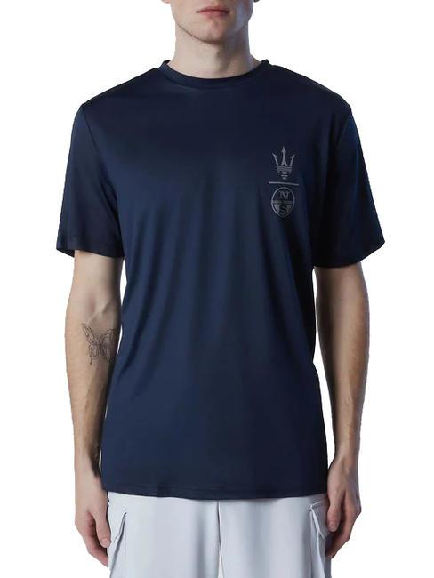 NORTH SAILS MASERATI Graphic print t-shirt navy blue - T-shirt