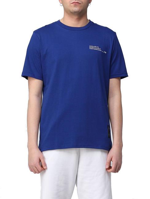 NORTH SAILS MASERATI Cotton T-shirt with print electric blue - T-shirt