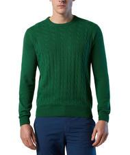NORTH SAILS CABLE Cable crewneck sweater - Men's Sweaters