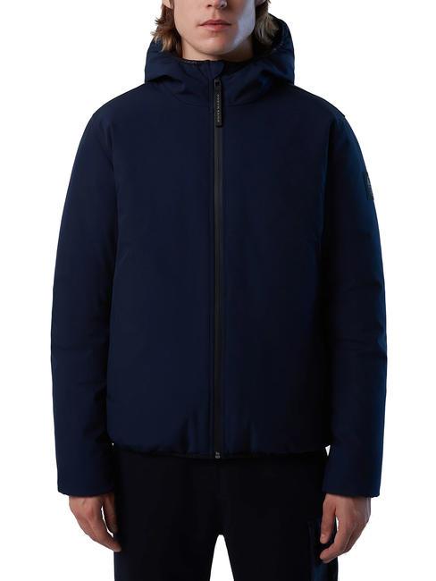 NORTH SAILS HOBART Jacket with hood navy blue - Men's down jackets