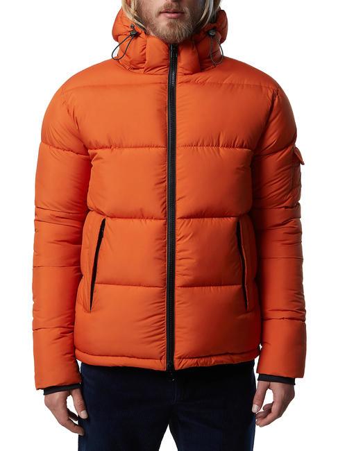 NORTH SAILS BEAM PUFFER Jacket with hood gold flame - Men's down jackets