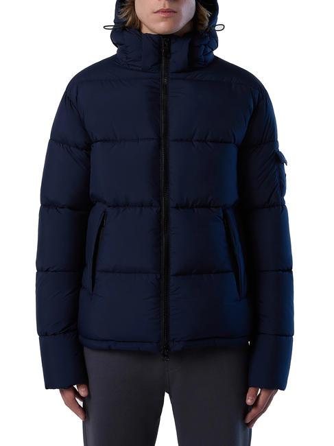 NORTH SAILS BEAM PUFFER Jacket with hood navy blue - Men's down jackets
