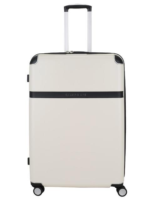 CERRUTI 1881 Large expandable trolley beige - Rigid Trolley Cases