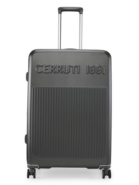 CERRUTI 1881 Large expandable trolley Grey - Rigid Trolley Cases