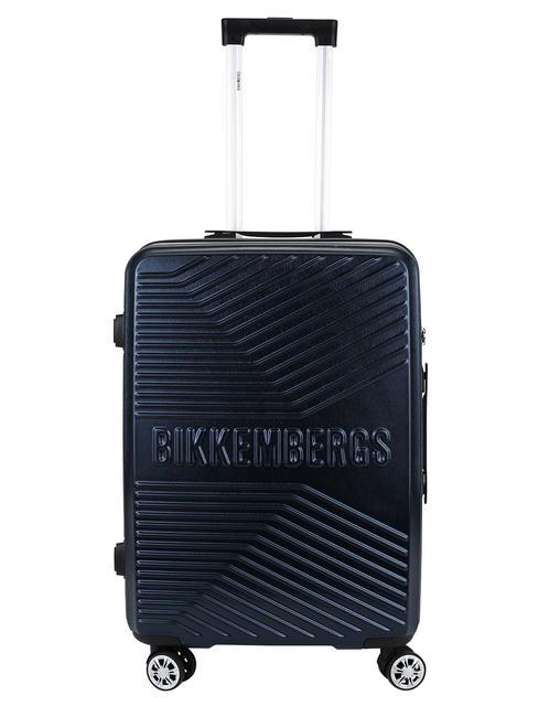 BIKKEMBERGS DERIVE Medium size trolley blue - Rigid Trolley Cases