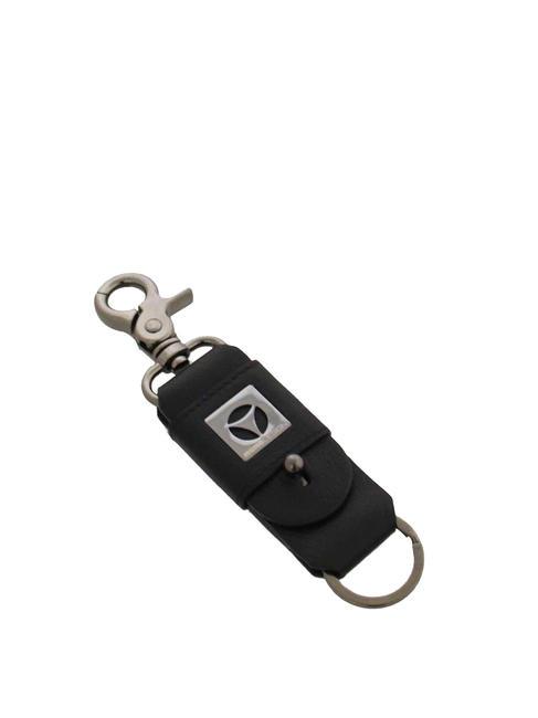 MOMO DESIGN CALF Leather key ring black - Key holders