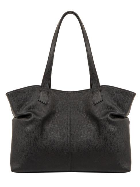 LESAC MARTINA Dollar leather shopper bag black - Women’s Bags