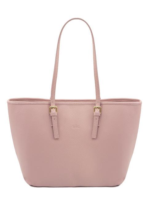 LESAC CHIARA Dollar leather shopper bag millennial pink - Women’s Bags