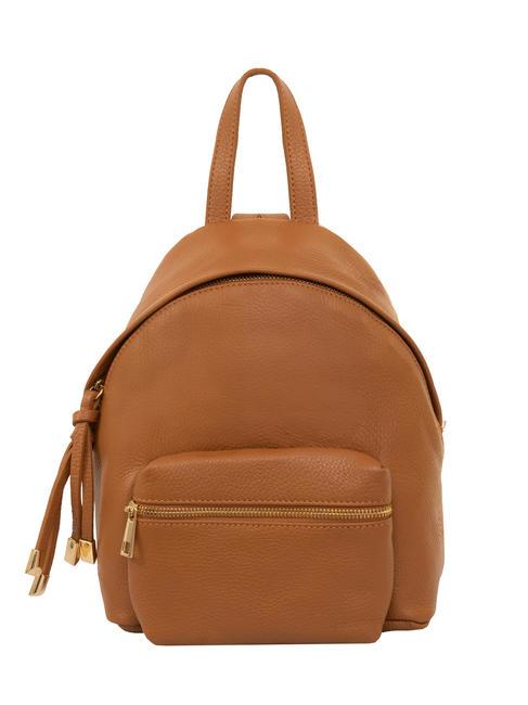 LESAC VANESSA Dollar leather backpack dark leather - Women’s Bags
